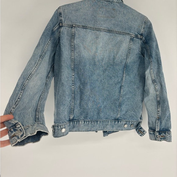 H&M &Denim 90's Style Button Denim Jacket - Picture 8 of 11